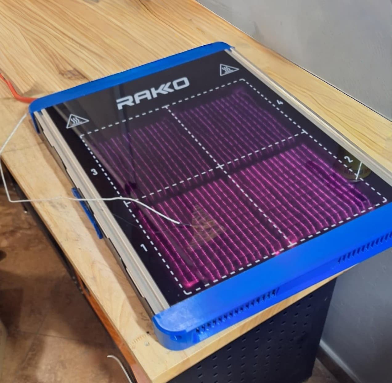 System sterowania grzałkami dla laboratoryjnego podgrzewcza IR